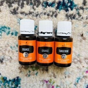 Young Living Orange and Tangerine Essential Oils Trio